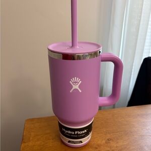 Hydro Flask Lavender Mug with Straw
